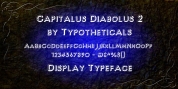 Capitalus Diabolus font download