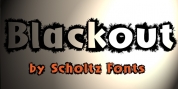 Blackout SCF font download