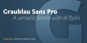 Graublau Sans Pro font download