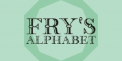 Fry's Alphabet font download