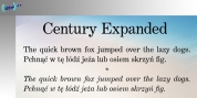 Century Expanded font download