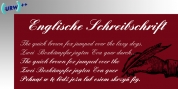 Englische Schreibschrift font download