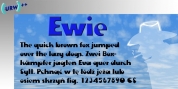 Ewie font download