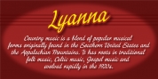 Lyanna font download