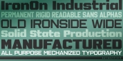 IronOn font download