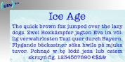 Ice Age font download