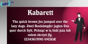 Kabarett font download