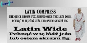 Latin font download