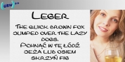 Leger font download