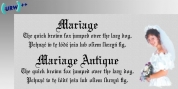 Mariage font download