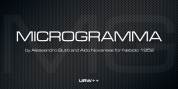 Microgramma font download