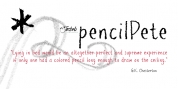 pencilPete font download