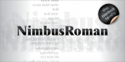 Nimbus Roman font download