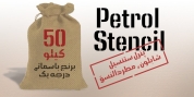 Petrol Stencil font download