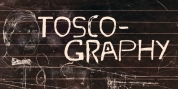 Toscography font download