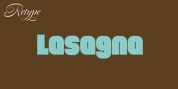 Lasagna font download