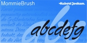 MommieBrush font download