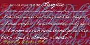 Brigitta font download
