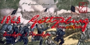 1863 Gettysburg font download
