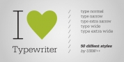 URW Typewriter font download