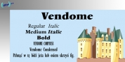 Vendome font download