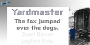 Yardmaster font download