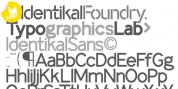 Identikal Sans font download