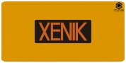 Xenik font download
