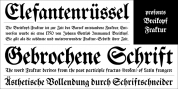 Breitkopf Fraktur font download