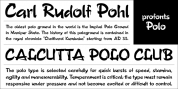 Polo font download