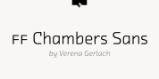 FF Chambers Sans font download