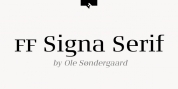 FF Signa Serif font download