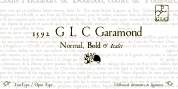 1592 GLC Garamond font download