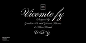 Vicomte FY font download