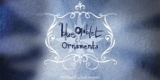 Blue Goblet Ornaments font download
