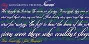 Naomi font download