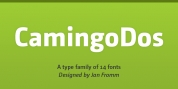 CamingoDos font download