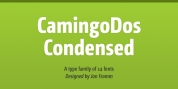 CamingoDos Condensed font download