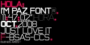 Paz font download