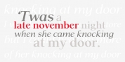 P22 Late November font download