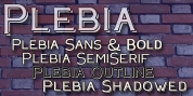 Plebia font download
