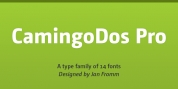 CamingoDos Pro font download