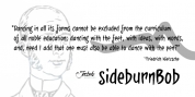sideburnBob font download