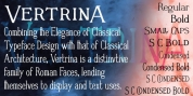 Vertrina font download