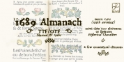 1689 Almanach font download