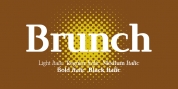 Brunch Pro font download