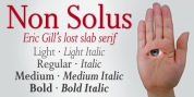 Non Solus font download