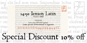 1470 Jenson Latin font download