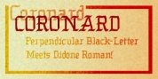 Coronard font download