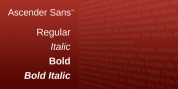 Ascender Sans font download